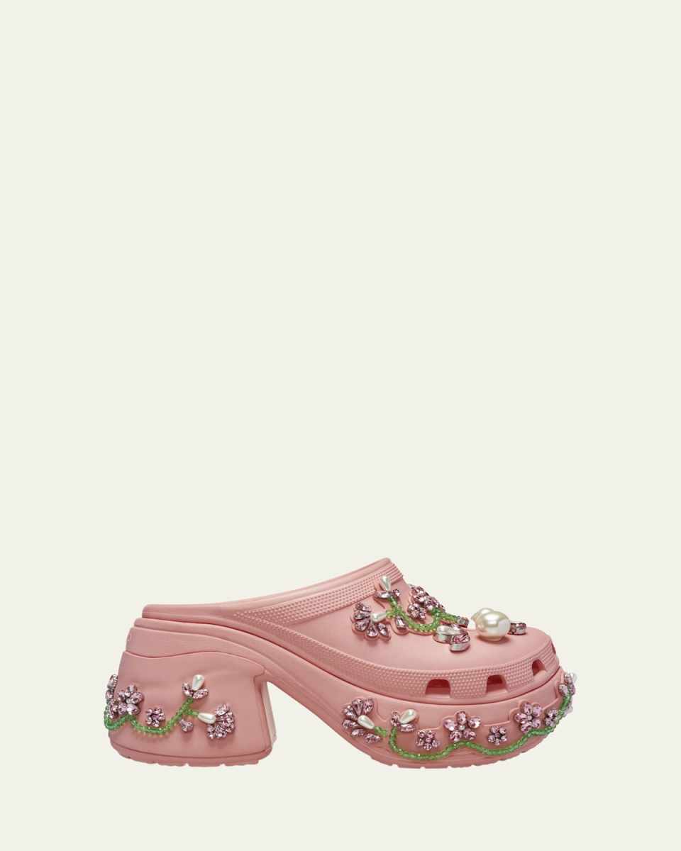 x Crocs Siren Embellished Mule Clogs